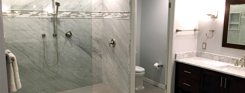 Shower door 1